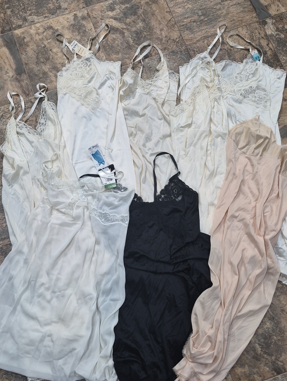 Vintage Vanity Fair Slip Bundle Silky ESTATE Variety Deadstock